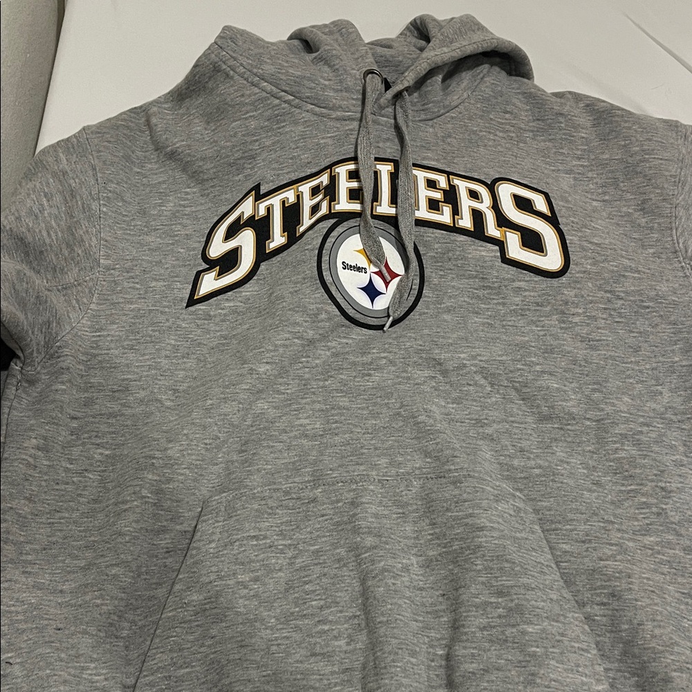 Steelers Gray Hoodie for Men